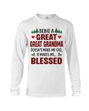 It Makes Me Blessed - Perfect Gift For Grandma Long Sleeve Tee tile