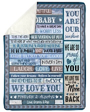 MOON AND BACK - SPECIAL GIFT FOR GRANDBABY Sherpa Fleece Blanket tile