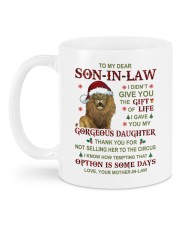 THE GIFT OF LIFE - BEST GIFT FOR SON-IN-LAW Mug back