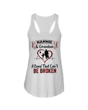 NANNIE AND GRANDSON A BOND CAN'T BE BROKEN Ladies Flowy Tank tile