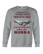 THEY ARE MY WORLD - PERFECT GIFT FOR NONNA Crewneck Sweatshirt tile