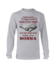 THEY ARE MY WORLD - PERFECT GIFT FOR NONNA Long Sleeve Tee tile