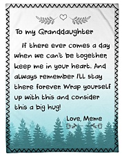 I'LL STAY THERE FOREVER - MEME TO GRANDDAUGHTER Small Fleece Blanket - 30" x 40" front