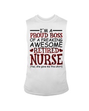 AWESOME RETIRED NURSE - GIFT FOR GRANDCHILDREN Sleeveless Tee tile