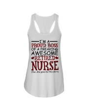AWESOME RETIRED NURSE - GIFT FOR GRANDCHILDREN Ladies Flowy Tank tile