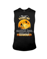 YOU CAN'T SCARE ME - BEST GIFT FOR GRANDSON Sleeveless Tee tile