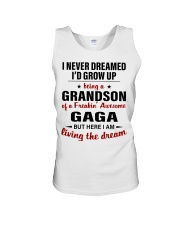 LIVING THE DREAM - BEST GIFT FOR GRANDSON Unisex Tank tile