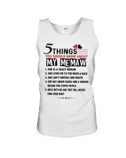 5 THINGS YOU SHOULD KNOW ABOUT MY MEMAW Unisex Tank tile