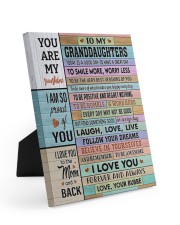 YOU ARE MY SUNSHINE - GREAT GIFT FOR GRANDDAUGHTER FROM BUBBE Easel-Back Gallery Wrapped Canvas tile