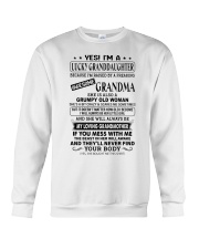 LUCKY GRANDDAUGHTER - AWESOME GRANDMA Crewneck Sweatshirt tile