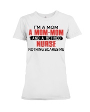 AND A RETIRED - PERFECT GIFT FOR NURSE Premium Fit Ladies Tee tile