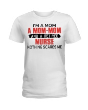 AND A RETIRED - PERFECT GIFT FOR NURSE Ladies T-Shirt tile