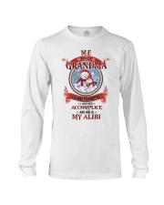 She Is My Alibi - Amazing Gift For Grandkids Long Sleeve Tee tile