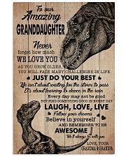 JUST DO YOUR BEST - BEST GIFT FOR GRANDDAUGHTER 11x17 Poster front
