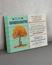 JUST DO YOUR BEST - AMAZING GIFT FOR GRANDDAUGHTER 14x11 Gallery Wrapped Canvas Prints aos-canvas-pgw-14x11-lifestyle-front-15