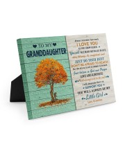JUST DO YOUR BEST - AMAZING GIFT FOR GRANDDAUGHTER Easel-Back Gallery Wrapped Canvas tile