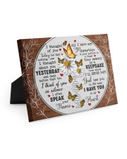 I HAVE YOU IN MY HEART Easel-Back Gallery Wrapped Canvas tile