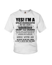MESS WITH ME - BEST GIFT FOR GRANDMA Youth T-Shirt tile