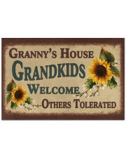 WELCOME OTHERS TOLERATED - GREAT GIFT FOR GRANNY Doormat 22.5" x 15" front