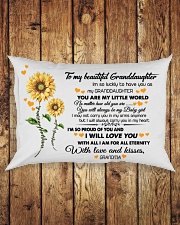 I'M SO PROUD OF YOU - BEST GIFT FOR GRANDDAUGHTER Rectangular Pillowcase aos-pillow-rectangle-front-lifestyle-2