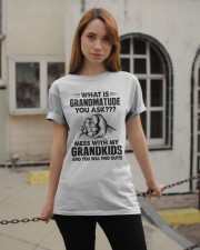 What Is Grandmatude You Ask - Perfect Gift For Grandma Classic T-Shirt apparel-classic-tshirt-lifestyle-19