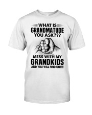 What Is Grandmatude You Ask - Perfect Gift For Grandma Classic T-Shirt front