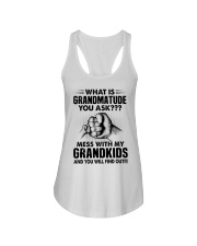 What Is Grandmatude You Ask - Perfect Gift For Grandma Ladies Flowy Tank tile