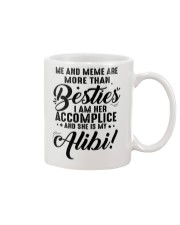 SHE IS MY ALIBI - LOVELY GIFT FOR GRANDCHILD Mug tile
