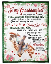You Are My Sunshine - Best Gift For Granddaughter Small Fleece Blanket - 30" x 40" front