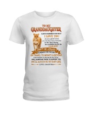 ALWAYS REMEMBER - AMAZING GIFT FOR GRANDDAUGHTER Ladies T-Shirt tile