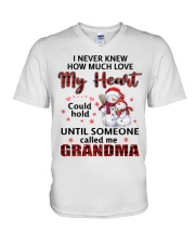 Someone Called Me Mom - Perfect Gift For Grandma V-Neck T-Shirt tile