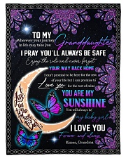 YOU ARE MY SUNSHINE - GRANDMA TO GRANDDAUGHTER Small Fleece Blanket - 30" x 40" front