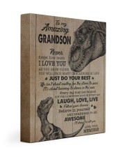 BELIEVE IN YOURSELF- GIFT FOR GRANDSON FROM MEMERE 11x14 Gallery Wrapped Canvas Prints front