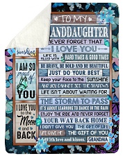 I LOVE YOU TO - SPECIAL GIFT FOR GRANDDAUGHTER Sherpa Fleece Blanket tile