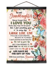 FOLLOW YOUR DREAMS - GREAT GIFT FOR GRANDDAUGHTER Hanging Canvas tile
