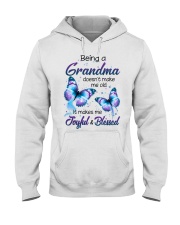 It Makes Me Joyful And Blessed - Gift For Grandma Hooded Sweatshirt tile