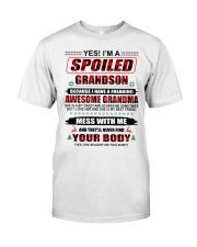 She Is My Best Friend - Lovely Gift For Grandson Classic T-Shirt tile