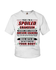 She Is My Best Friend - Lovely Gift For Grandson Youth T-Shirt front