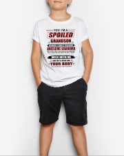 She Is My Best Friend - Lovely Gift For Grandson Youth T-Shirt lifestyle-youth-tshirt-front-1