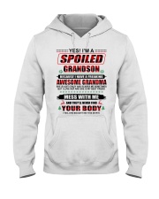 She Is My Best Friend - Lovely Gift For Grandson Hooded Sweatshirt tile