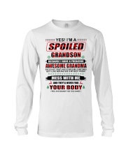 She Is My Best Friend - Lovely Gift For Grandson Long Sleeve Tee tile