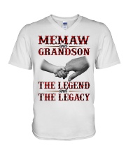 THE LEGEND AND THE LEGACY - BEST GIFT FOR MEMAW V-Neck T-Shirt tile