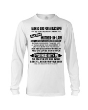 SHE'S A BIT CRAZY - BEST GIFT FOR DAUGHTER-IN-LAW Long Sleeve Tee tile