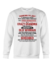 OCTOBER GRUMPY OLD WOMAN - GRANDMA GRANDDAUGHTER Crewneck Sweatshirt tile