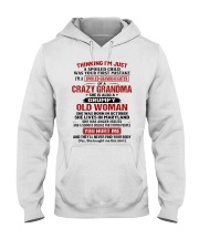 OCTOBER GRUMPY OLD WOMAN - GRANDMA GRANDDAUGHTER Hooded Sweatshirt tile
