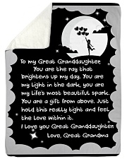 YOU ARE A GIFT FROM ABOVE - TO GREAT GRANDDAUGHTER Sherpa Fleece Blanket tile