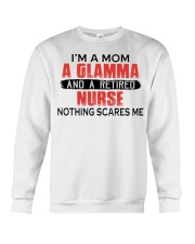 I'M A MOM A GLAMMA AND A RETIRED NURSE Crewneck Sweatshirt tile
