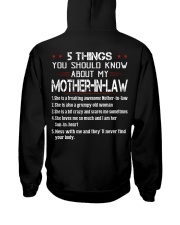 5 THINGS YOU SHOULD KNOW ABOUT MY MOTHER-IN-LAW Hooded Sweatshirt tile