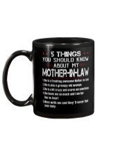 5 THINGS YOU SHOULD KNOW ABOUT MY MOTHER-IN-LAW Mug tile