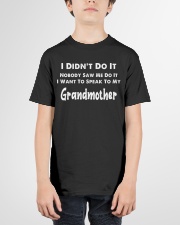 I DIDN'T DO IT - BEST GIFT FOR GRANDSON Youth T-Shirt garment-youth-tshirt-front-01